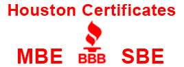 Houston Certificate